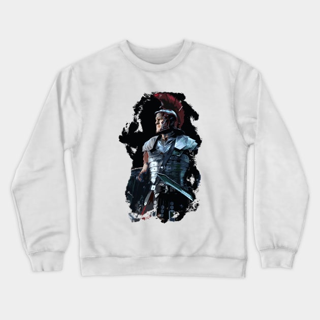 Ancient Roman Centurion Crewneck Sweatshirt by ErianAndre